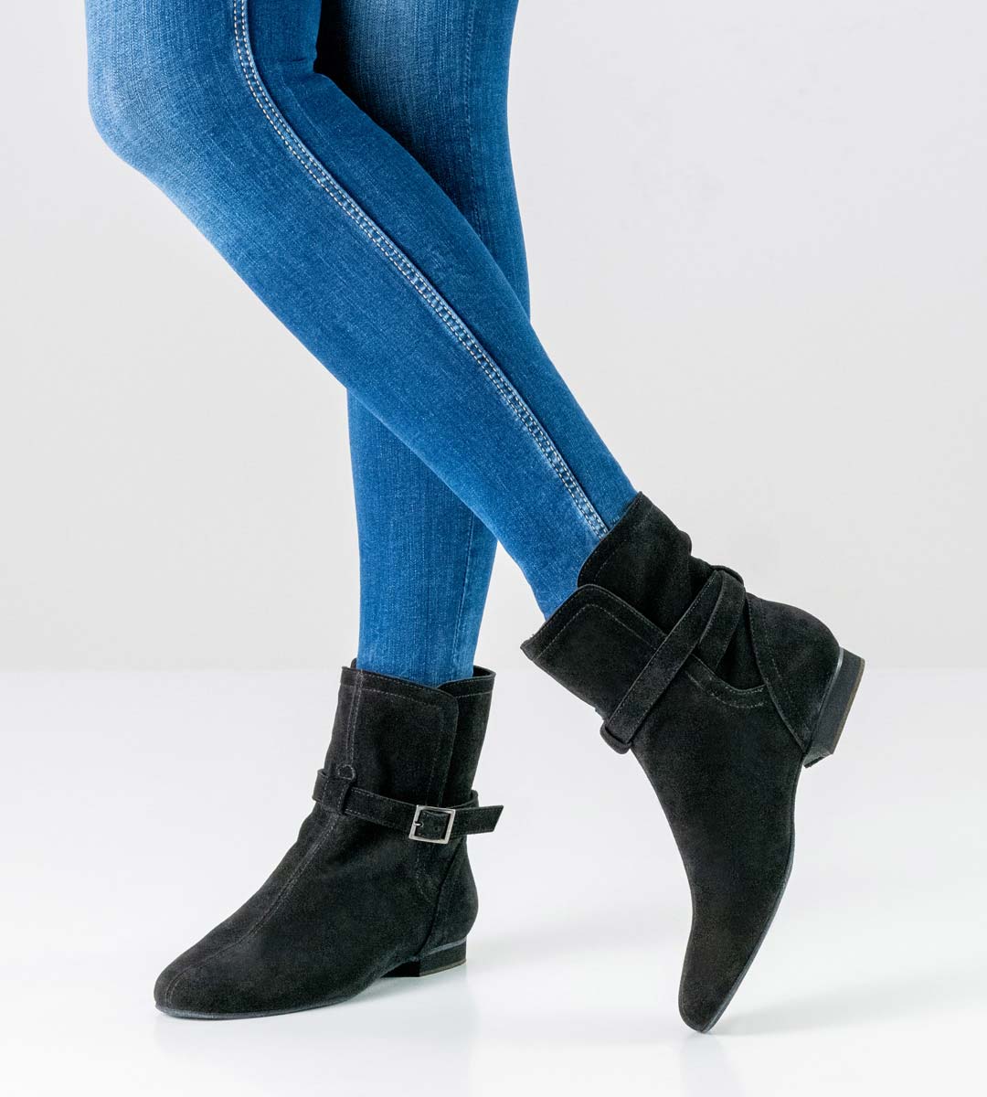 Harper Tanzstiefel für Linedance in schwarz mit 1,5 cm Absatz von Werner Kern
