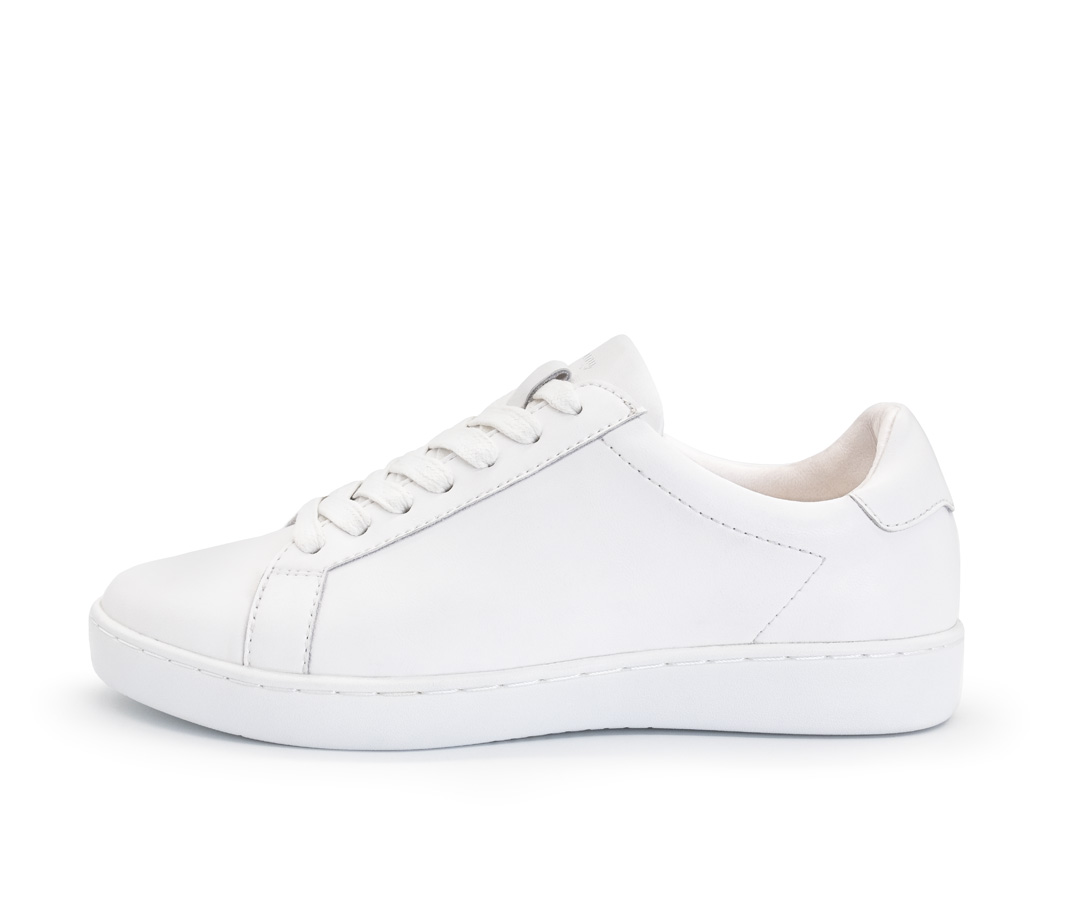 Suny Tanzsneaker 7025 aus weißem Nappaleder und minimalistischem Design für Damen.