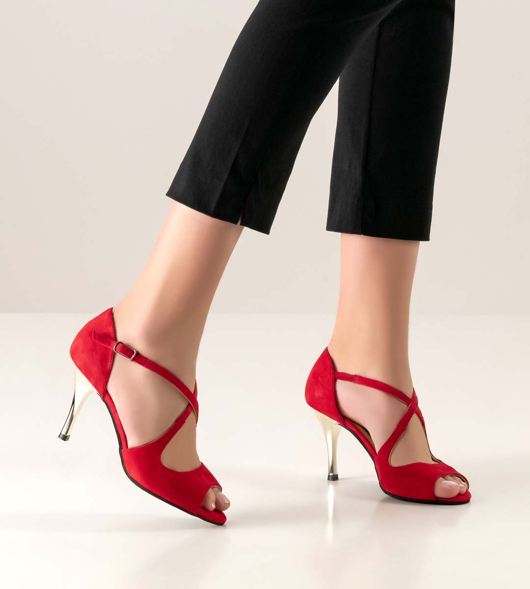 Flavia offener Damentanzschuh für Tango von Nueva Epoca