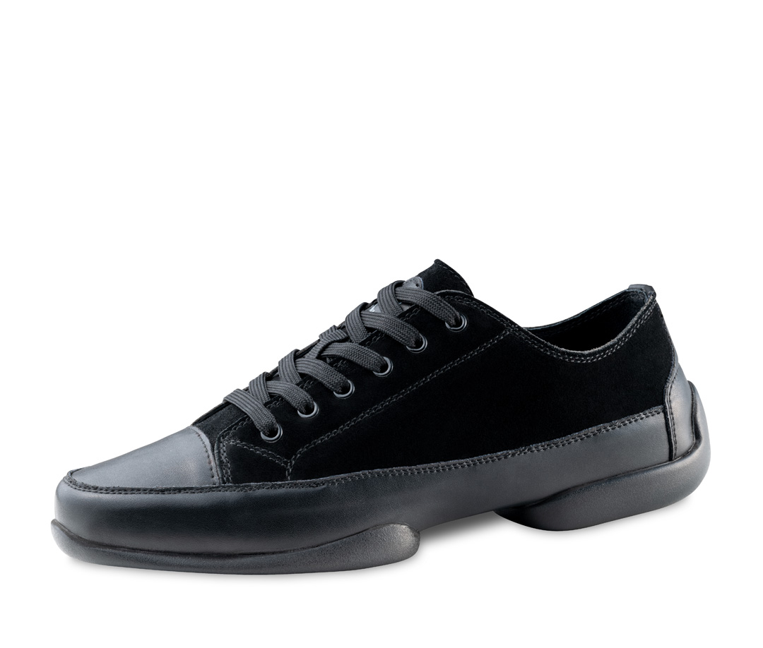 4045 Herren Sneaker von Suny in schwarz mit Split Sohle