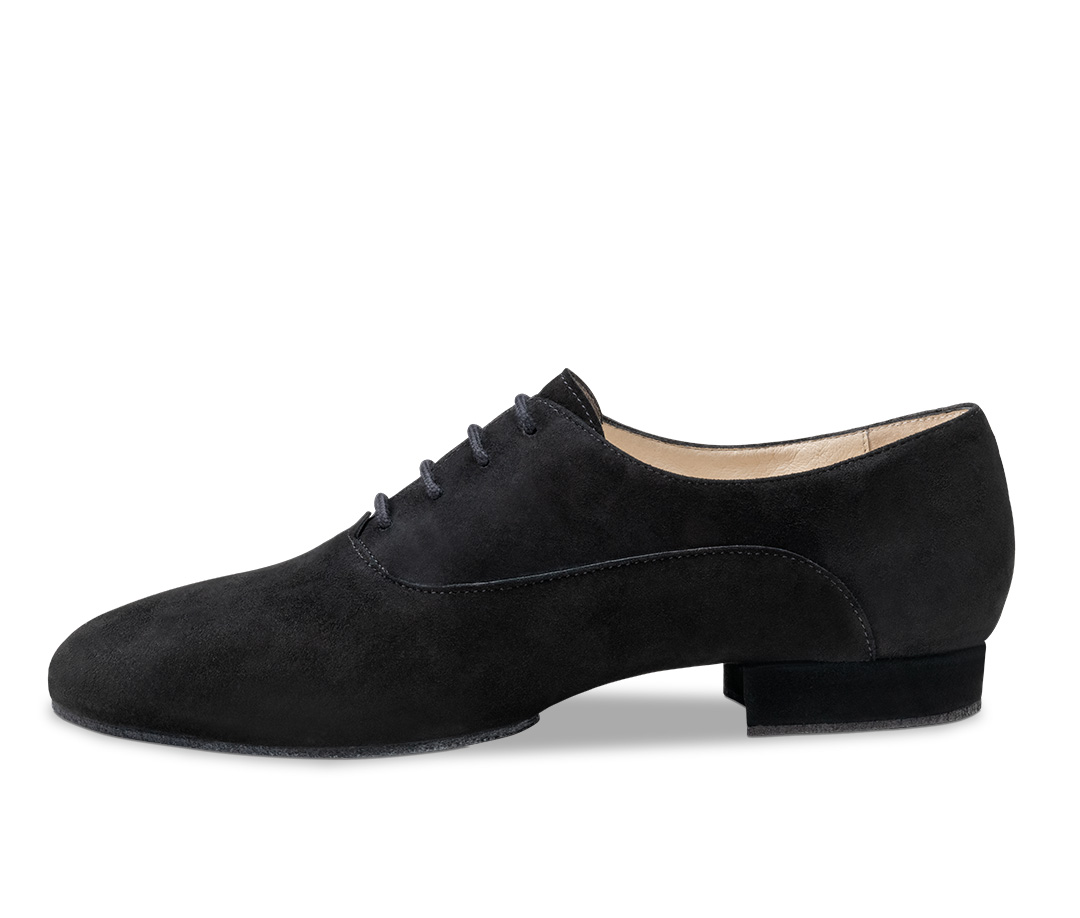 Zapato de danza de entrenamiento con suela dividida en piel de ante para cordones de Werner Kern