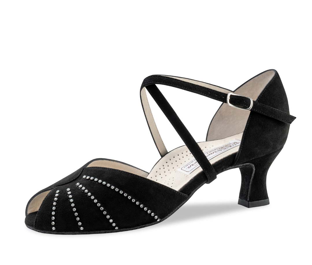 Sonia offener Werner Kern Damentanzschuh mit Strass