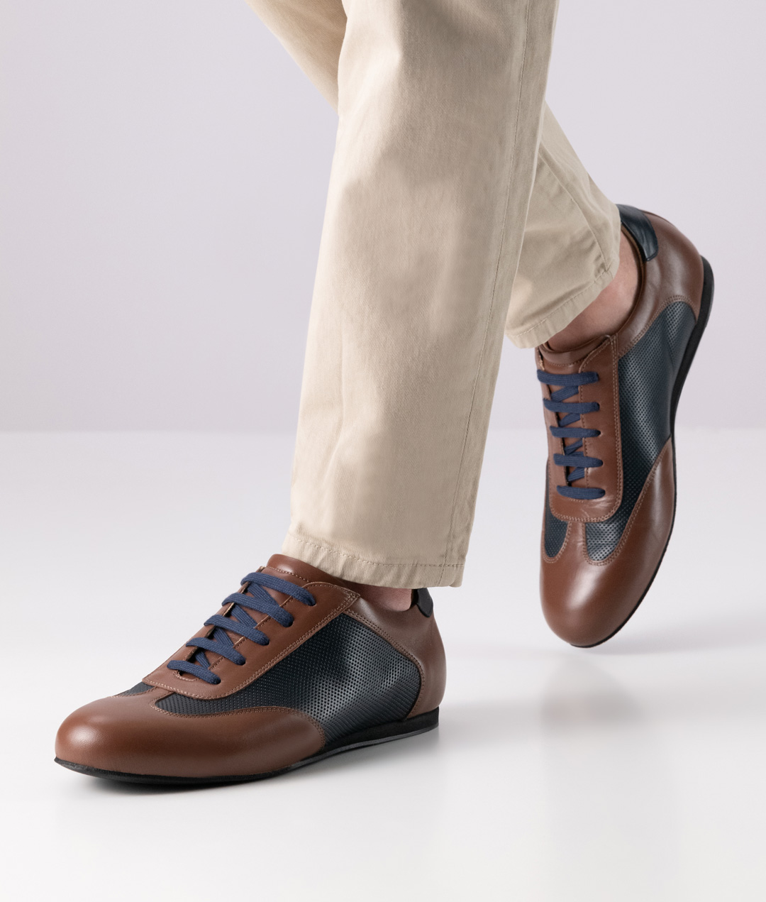 Positano Sportlicher Herrentanzschuh -Positano- aus feinem Nappaleder von Werner Kern mit herausnehmbarem Wechselfußbett und leichtem Microabsatz.