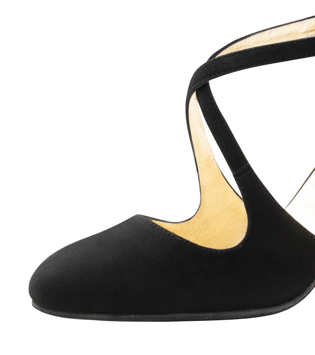 Serena Detailansicht von Nueva Epoca Damentanzschuh mit Absatzhöhe 8 cm