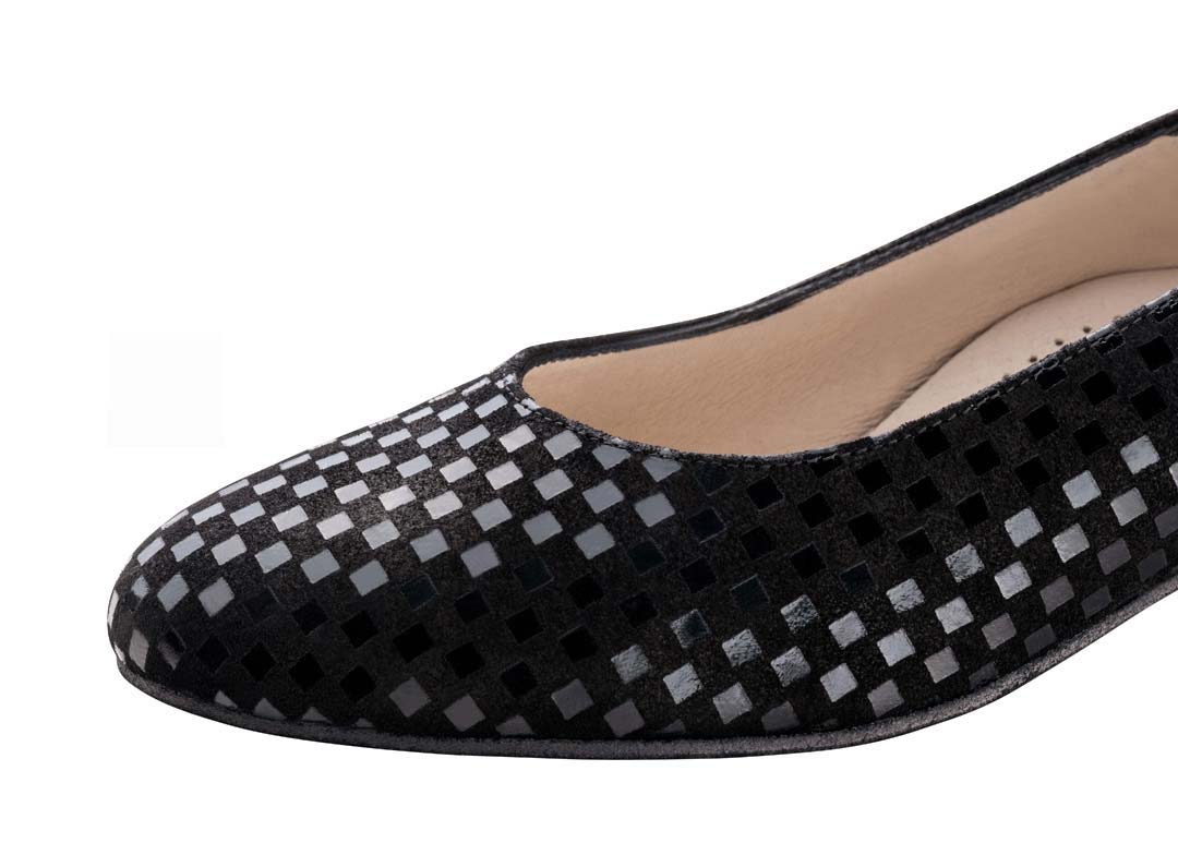 Alice Detailansicht von Werner Kern Damentanzschuh in schwarz