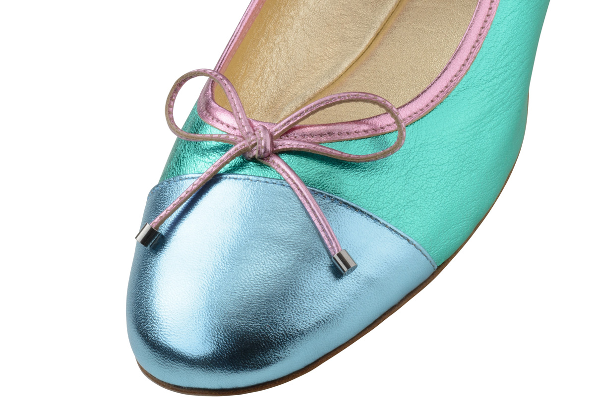 Ballerina Pina - Werner Kern Ballerinas Ballerina in Pastellfarben und rosa Schleife