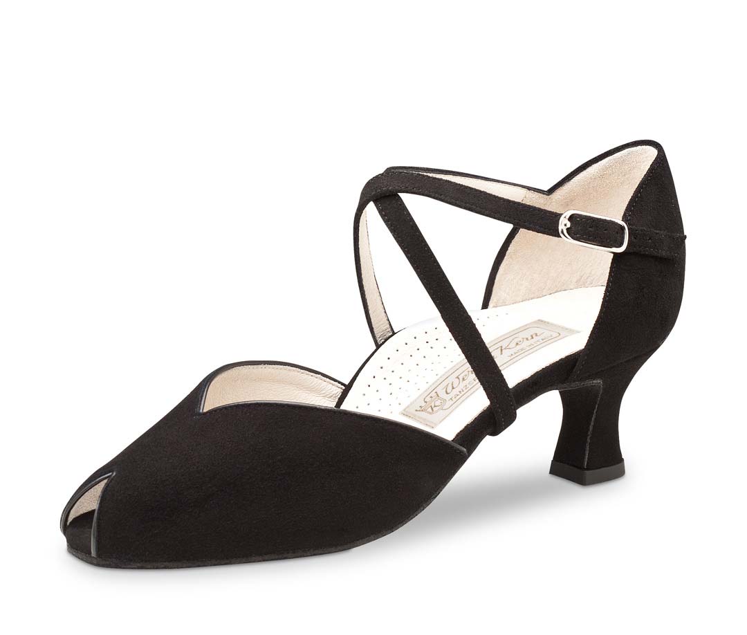 Fatima Peep-Toe Damentanzschuh von Werner Kern