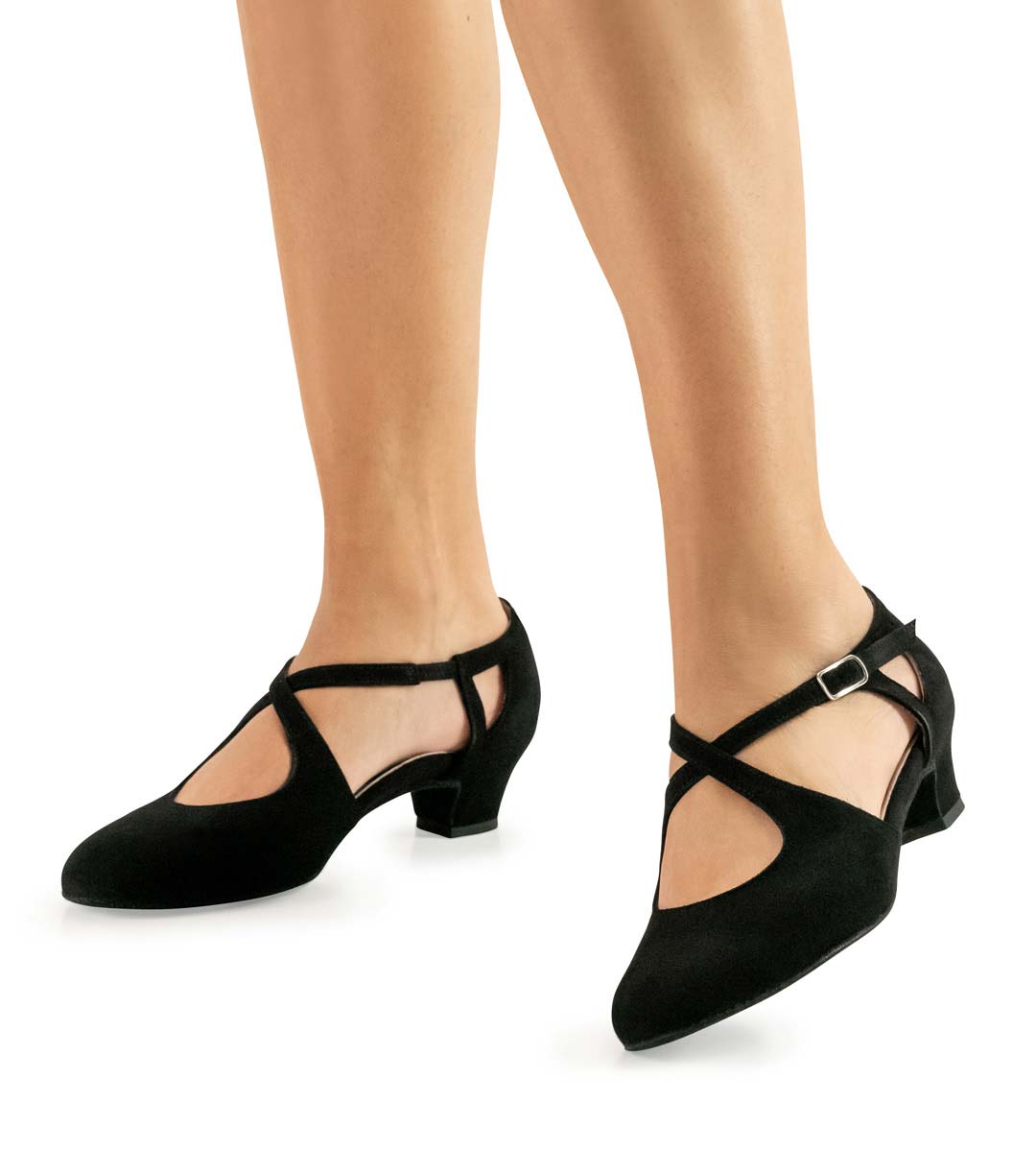 Gala Werner Kern Damentanzschuh mit Ristriemchen