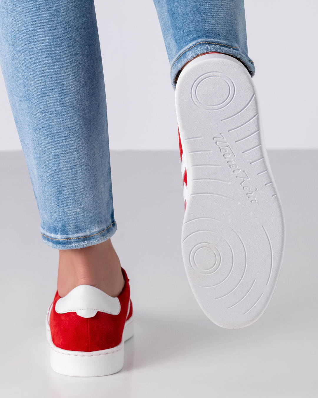 Exclusive Tanzschuhsohle für unsere Tanzsneaker von Werner Kern in weiß