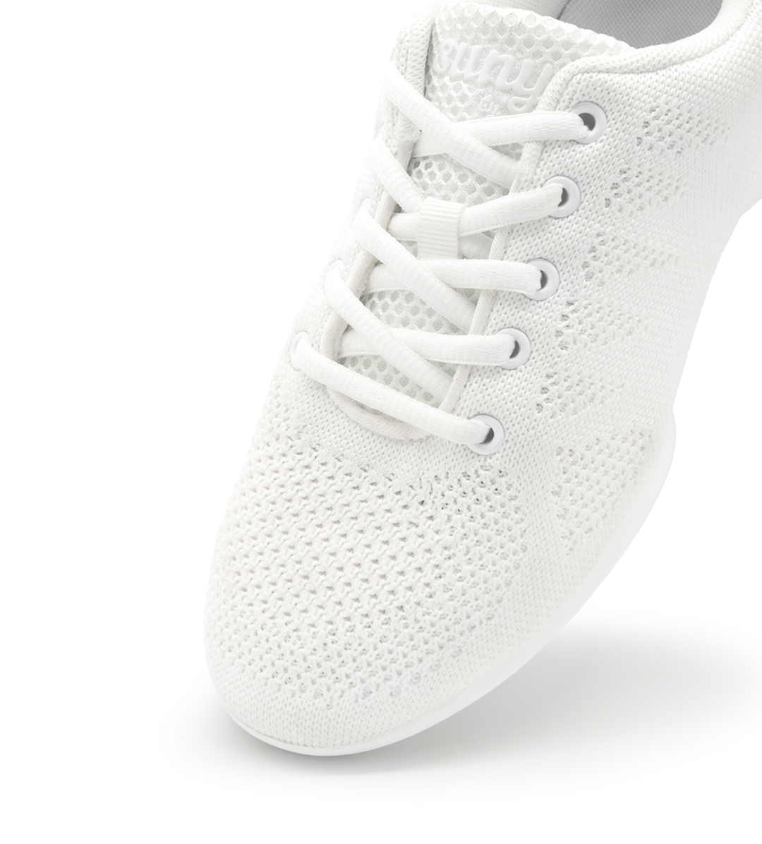 Tanzsneaker in weiß mit geteilter Sohle für Herren