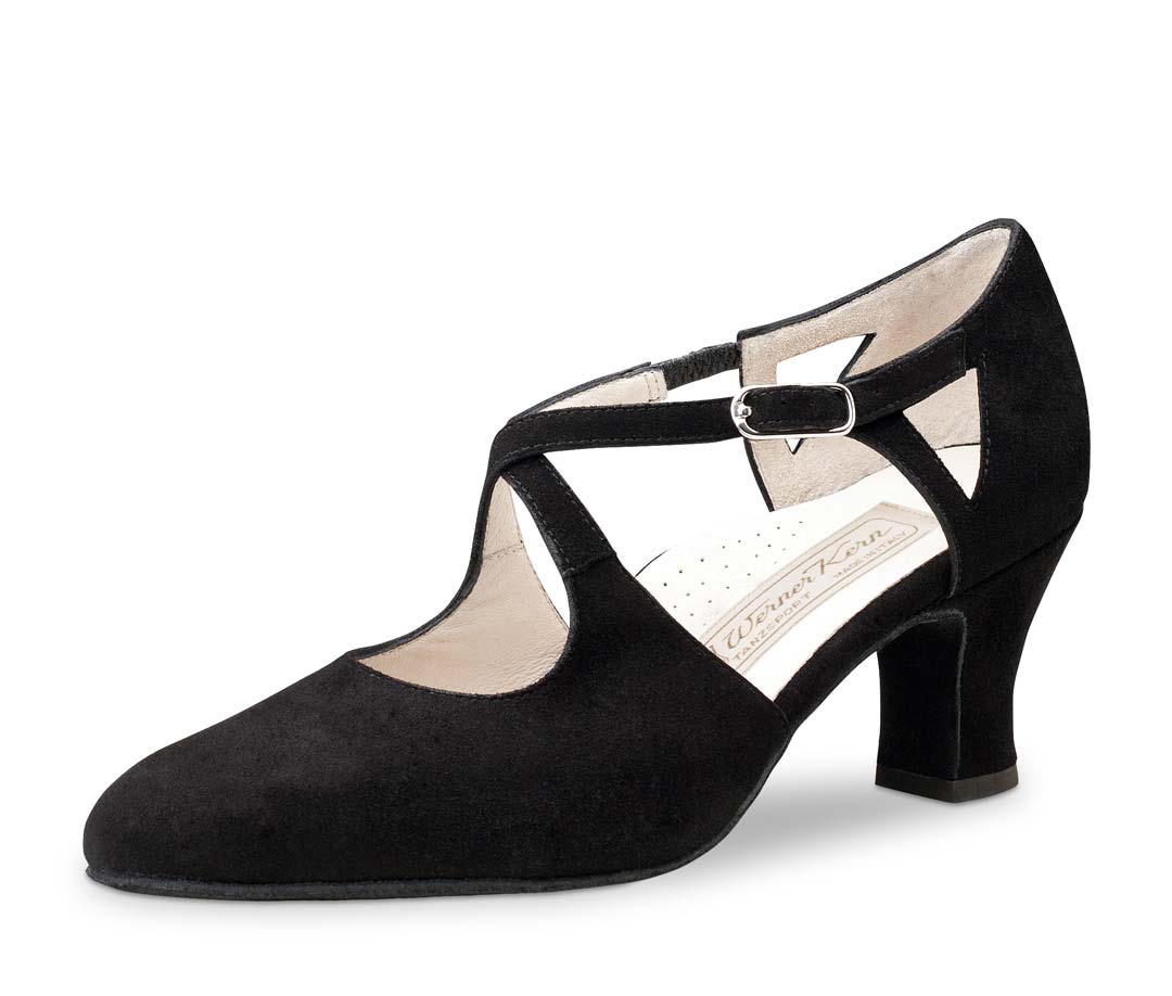 Gala Geschlossener Werner Kern Damentanzschuh in schwarz