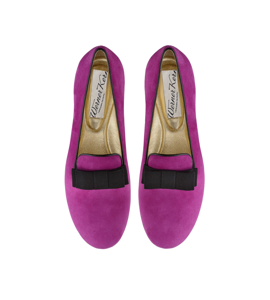 Loafer Aoi - Werner Kern Ballerinas Pinker Loafer Aoi von Werner Kern Ballerinas in pinken Wildleder