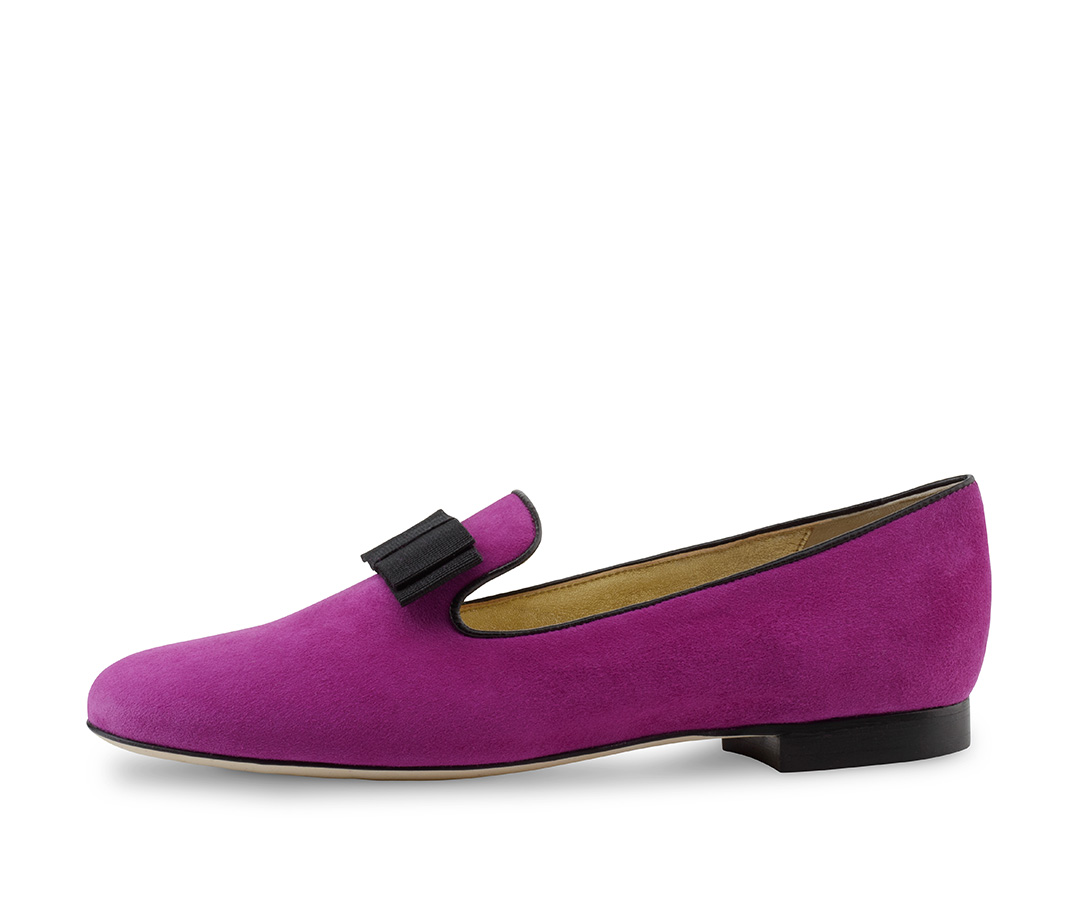 Loafer Aoi - Werner Kern Ballerinas Pinker Loafer Aoi von Werner Kern Ballerinas in pinken Wildleder