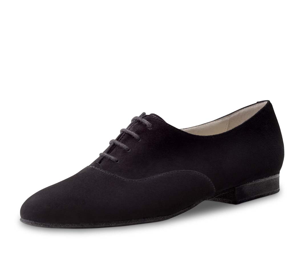 Franca schwarz Werner Kern Damentanzschuh zum Schnüren