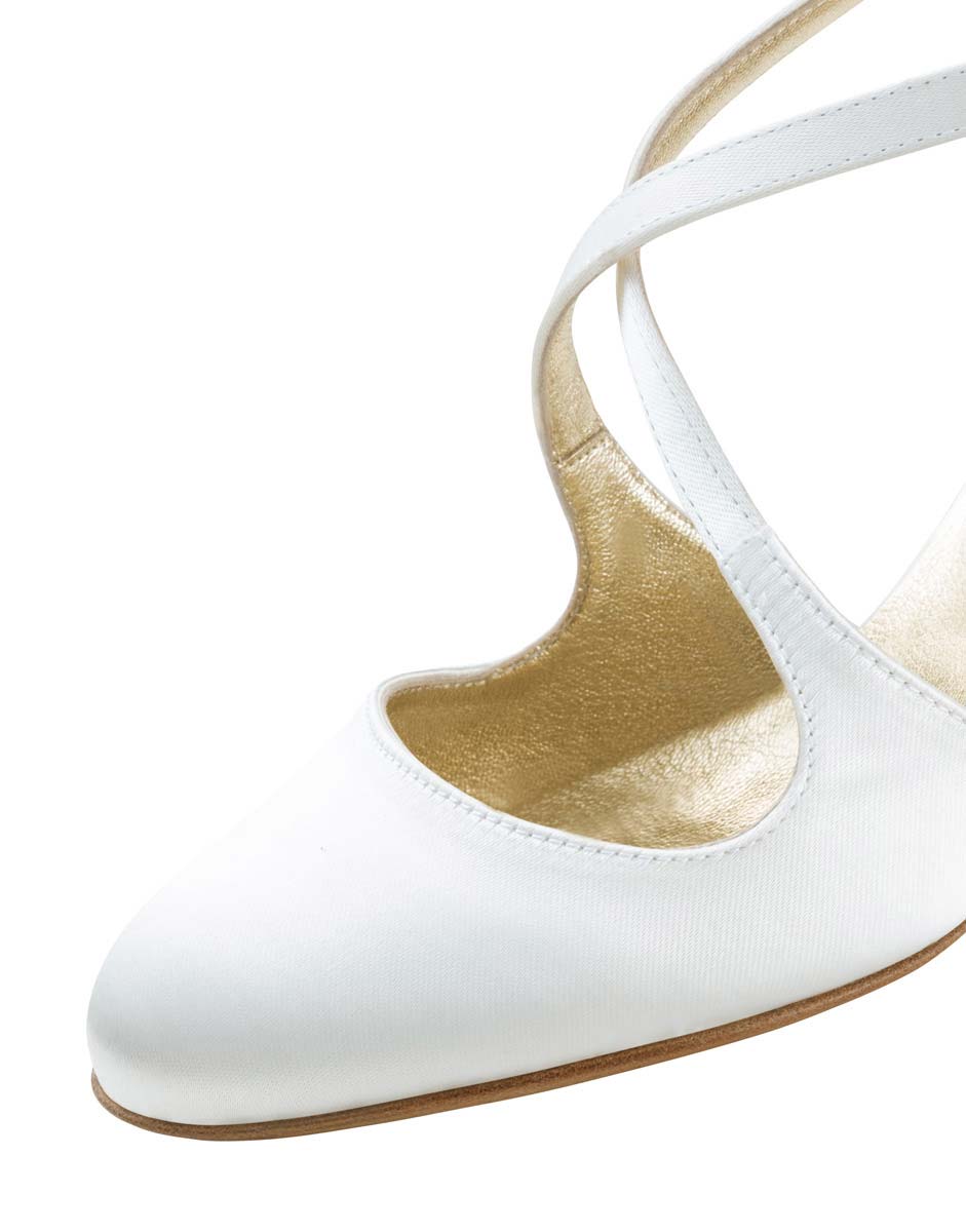 India Detailansicht des geschlossenen Nueva Epoca Brautschuh