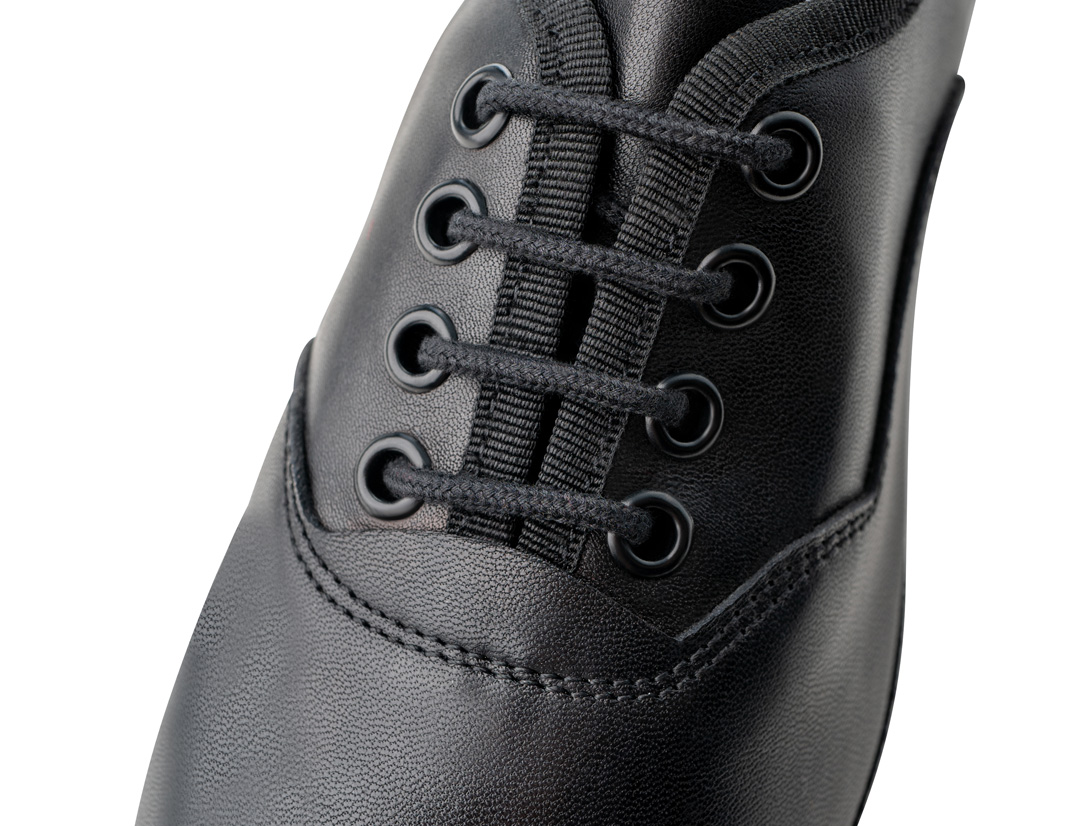 Werner Kern Fenja - Klassische Tanzschuhe in schwarzem Nappaleder mit besonderer Machart, Flexibilität und einem schockabsorbierenden Micro Absatz