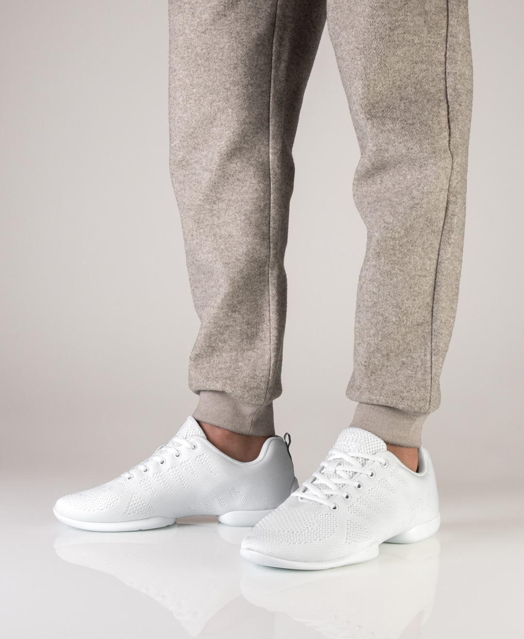 Herren Sneaker zum Tanzen in weiß