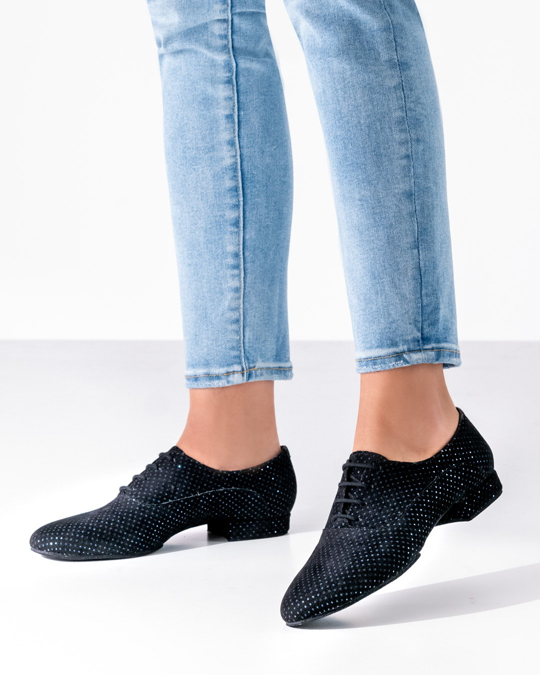 Dezent glitzernder Trainingstanzschuh von Werner Kern für Damen