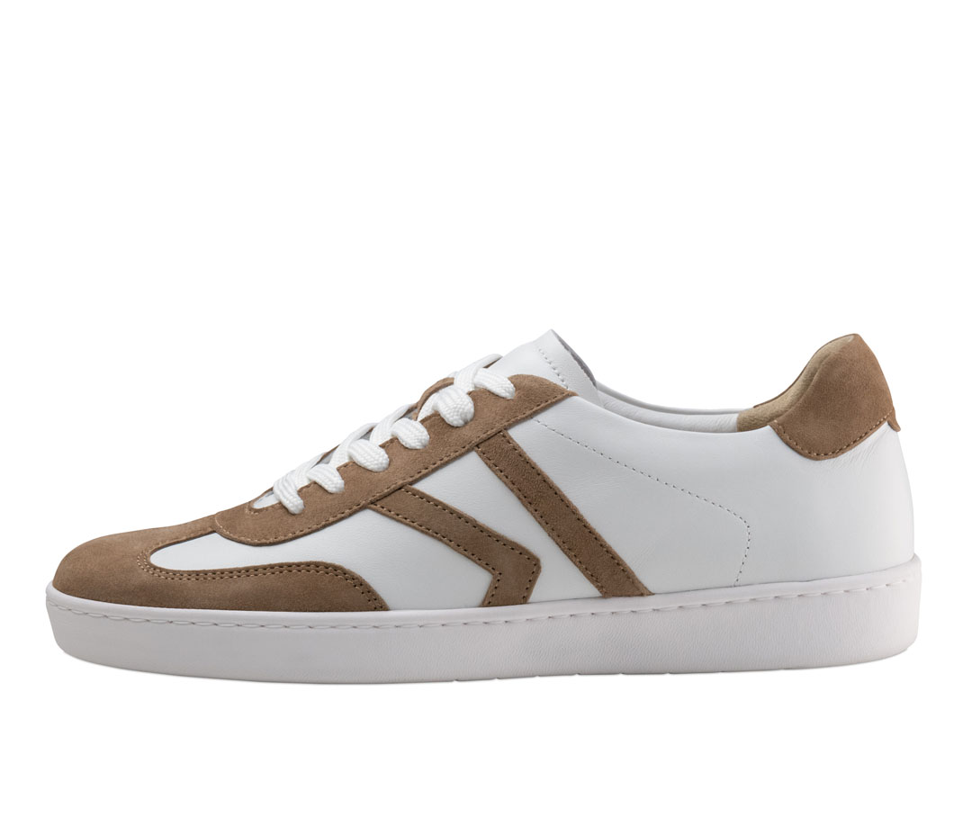 Lacey Zapatillas de baile de piel en color blanco-beige de Werner Kern, para usar tanto en interiores como en exteriores