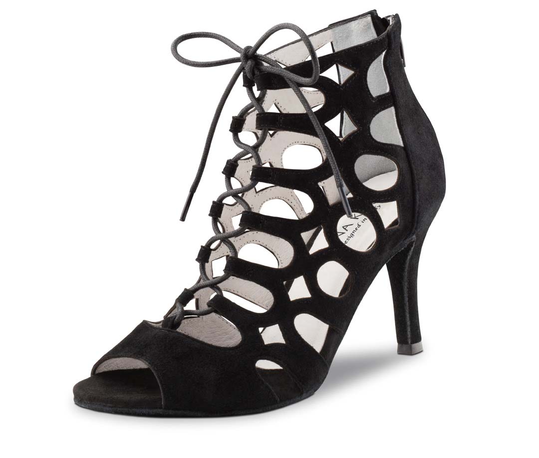 835 Knöchelhoher Anna Kern Bachata Damentanzschuh zum schnüren