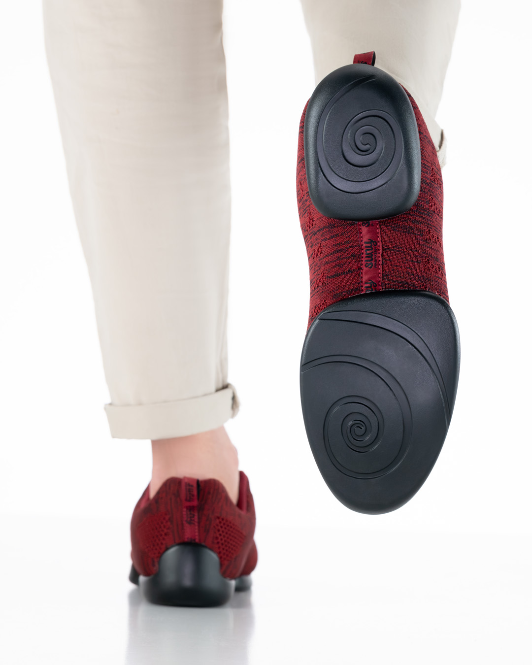 4035 geteilte PU-Sohle vom Herrentanz-Sneaker von Suny