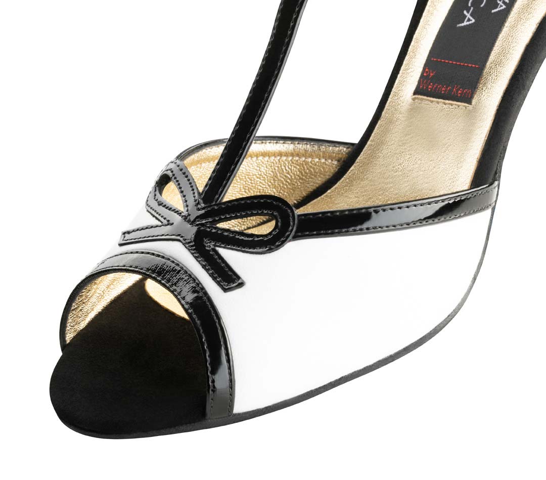 Paloma Detailansicht von vorne des offenen Nueva Epoca Damentanzschuhs
