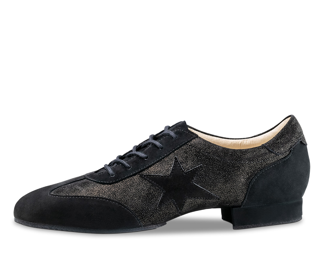 Zapatillas de baile negras con suela dividida de Werner Kern