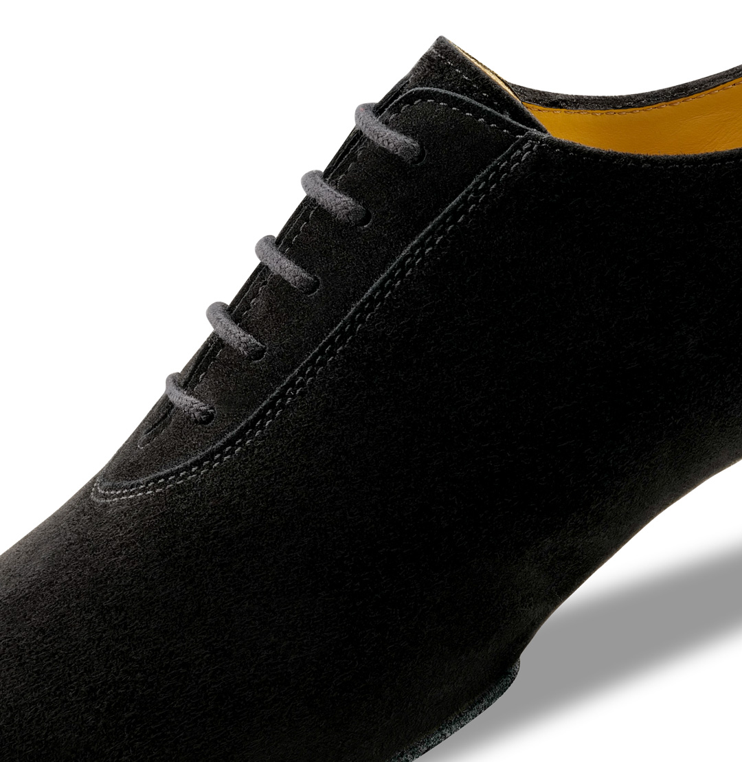 Herrentanzschuh mit 5-Lochschnürung und geteilter Sohle