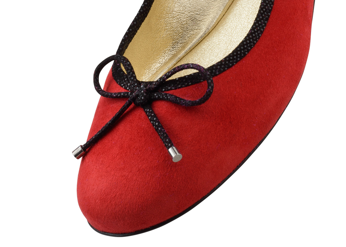 Ballerina Baia - Werner Kern Ballerinas Roter Ballerina von Werner Kern aus feinstem Wildleder